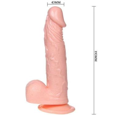 Dildo Gonfiabile in TPR con Valvola Rapida e Ventosa Forte